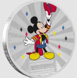 MICKEY MOUSE & FRIENDS -  MICKEY MOUSE & FRIENDS CARNIVAL: MICKEY MOUSE -  2019 NEW ZEALAND COINS 01