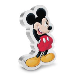 MICKEY MOUSE & FRIENDS -  MICKEY MOUSE & FRIENDS SHAPED COINS: MICKEY MOUSE -  2021 NEW ZEALAND COINS 01
