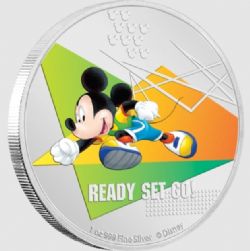 MICKEY MOUSE & FRIENDS -  MICKEY MOUSE SPORTS: READY SET GO! (RUNNING) -  2020 NEW ZEALAND COINS 01
