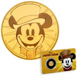 MICKEY MOUSE & FRIENDS -  MICKEY MOUSE THROUGH THE AGES: MICKEY'S CHRISTMAS CAROL (1983) -  2017 NEW ZEALAND COINS