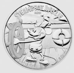 MICKEY MOUSE & FRIENDS -  STEAMBOAT WILLIE -  2015 NEW ZEALAND COINS