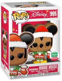 MICKEY MOUSE -  POP! VINYL FIGURE OF GINGERBREAD MINNIE MOUSE (4 INCH) 995