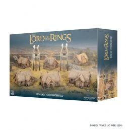 MIDDLE-EARTH STRATEGY BATTLE GAME -  ROHAN STRONGHOLD -  THE LORD OF THE RINGS