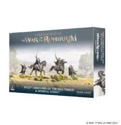 MIDDLE-EARTH STRATEGY BATTLE GAME -  WULF™, HIGH LORD OF THE HILL TRIBES AND GENERAL TARGG™ -  THE WAR OF THE ROHIRRIM