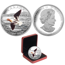 MIGRATORY BIRDS CONVENTION -  AMERICAN AVOCET -  2016 CANADIAN COINS 02