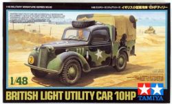 MILITARY EQUIPMENT -  BRITISH LIGHT UTILITY CAR 10HP - 1/48 -  TAMIYA