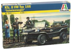 MILITARY EQUIPMENT -  GERMAN SCHWIMMWAGEN  - 1/35 -  ITALERI