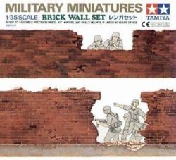 MILITARY MINIATURES -  BRICK WALL SET 1/35 (EASY)