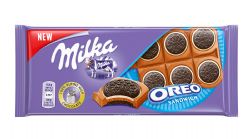 MILKA -  OREO SANDWICH MILK CHOCOLATE
