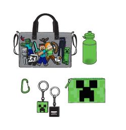 MINECRAFT -  5-PIECE SPORT BAG SET