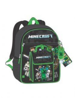 MINECRAFT -  6 PIECES KIDS BACKPACK