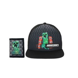 MINECRAFT -  CAP AND WALLET COMBO