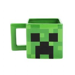 MINECRAFT -  CREEPER HEAD 16OZ SCULPTED MUG -  CERAMIC MUG