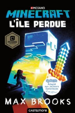 MINECRAFT -  L'ÎLE PERDUE - ADAPTÉ AUX LECTEURS DYSLEXIQUES (FRENCH V.)