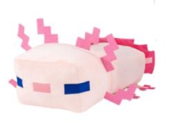 MINECRAFT -  PINK AXOLOTL PLUSH (16