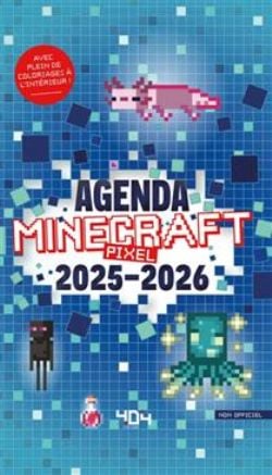 MINECRAFT -  PIXEL AGENDA 2025-2026 (FRENCH V.)