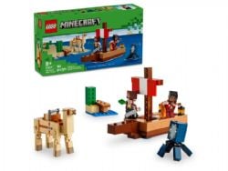 MINECRAFT -  THE PIRATE SHIP VOYAGE (166 PIECES) 21259