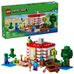 MINECRAFT -  THE TNT JUNGLE HOUSE (287 PIECES) 21275