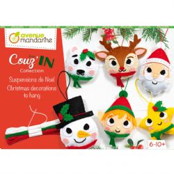 MINI COUZ'IN -  CHRISTMAS DECORATIONS TO HANG