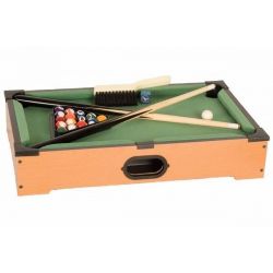 MINI POOL TABLE GAME SET