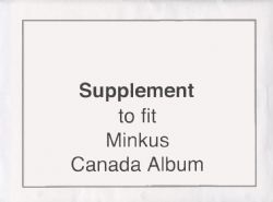 MINKUS CANADA -  2021 SUPPLEMENT - NON OFFICIAL (WITHOUT MOUNTS)