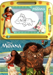MOANA -  LIVRE + ARDOISE MAGIQUE