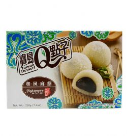 MOCHI -  SESAME WITH COCONUT (210 G) -  TAIWAN MOCHI