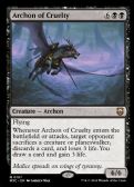 MODERN HORIZONS 3 COMMANDER -  Archon of Cruelty