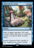 MODERN HORIZONS 3 COMMANDER -  Curse of the Swine