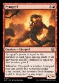 MODERN HORIZONS 3 COMMANDER -  Pyrogoyf