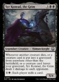 MODERN HORIZONS 3 COMMANDER -  Syr Konrad, the Grim