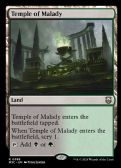 MODERN HORIZONS 3 COMMANDER -  Temple of Malady