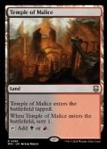 MODERN HORIZONS 3 COMMANDER -  Temple of Malice