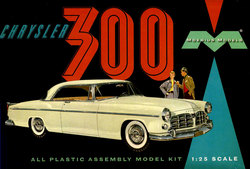 MOEBIUS MODELS -  1/25 - CHRYSLER C300 1955 1201