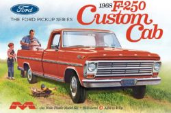 MOEBIUS MODELS -  1/25 - FORD F-250 CUSTOM CAB PICKUP 1968 2564