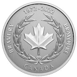 MOMENTS TO HOLD (2022) -  50TH ANNIVERSARY OF THE MEDAL OF BRAVERY -  2022 CANADIAN COINS 01