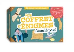 MON COFFRET D'ÉNIGMES LÉONARD DE VINCI : 20 ÉNIGMES À LIRE ET À RÉSOUDRE -  (FRENCH V.)
