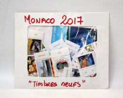 MONACO -  2017 COMPLETE YEAR SET, NEW STAMPS