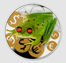 MONEY FROG -  2015 NEW ZEALAND COINS