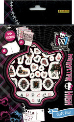 MONSTER HIGH -  GIFT BOX - STICKERS + POSTCARDS