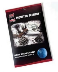 MONSTER SCENERY -  METROPOLIS ACCESSORIES: SNOWY ROADS & RIVERS