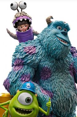 MONSTERS, INC. -  MAIN CAST FIGURE - SCALE 1/10 -  IRON STUDIOS