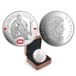 MONTREAL CANADIENS -  GOALIES : JACQUES PLANTE -  2015 CANADIAN COINS
