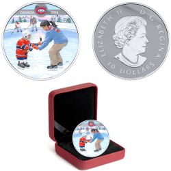 MONTREAL CANADIENS -  LEARNING TO PLAY -  2018 CANADIAN COINS