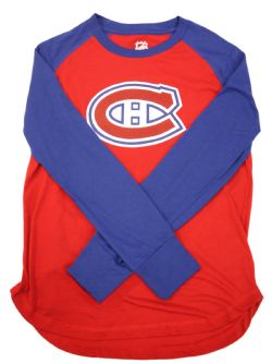 MONTREAL CANADIENS -  LONG SLEEVE SHIRT FOR KID -  CHILDREN'S CLOTHING HOCKEY