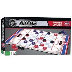 MONTREAL CANADIENS -  NHL CHECKERS COLLECTOR'S EDITION