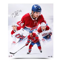 MONTREAL CANADIENS -  NICK SUZUKI AUTOGRAPHED PRINT  - 