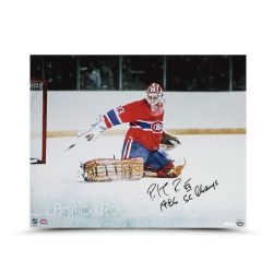 MONTREAL CANADIENS -  PATRICK ROY AUTOGRAPHED PRINT  - 