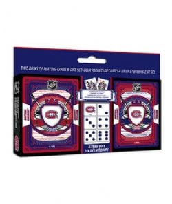 MONTREAL CANADIENS -  PLAYING CARDS 2-PACK & DICE SET