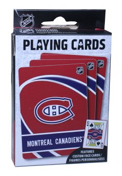 MONTREAL CANADIENS -  PLAYING CARDS